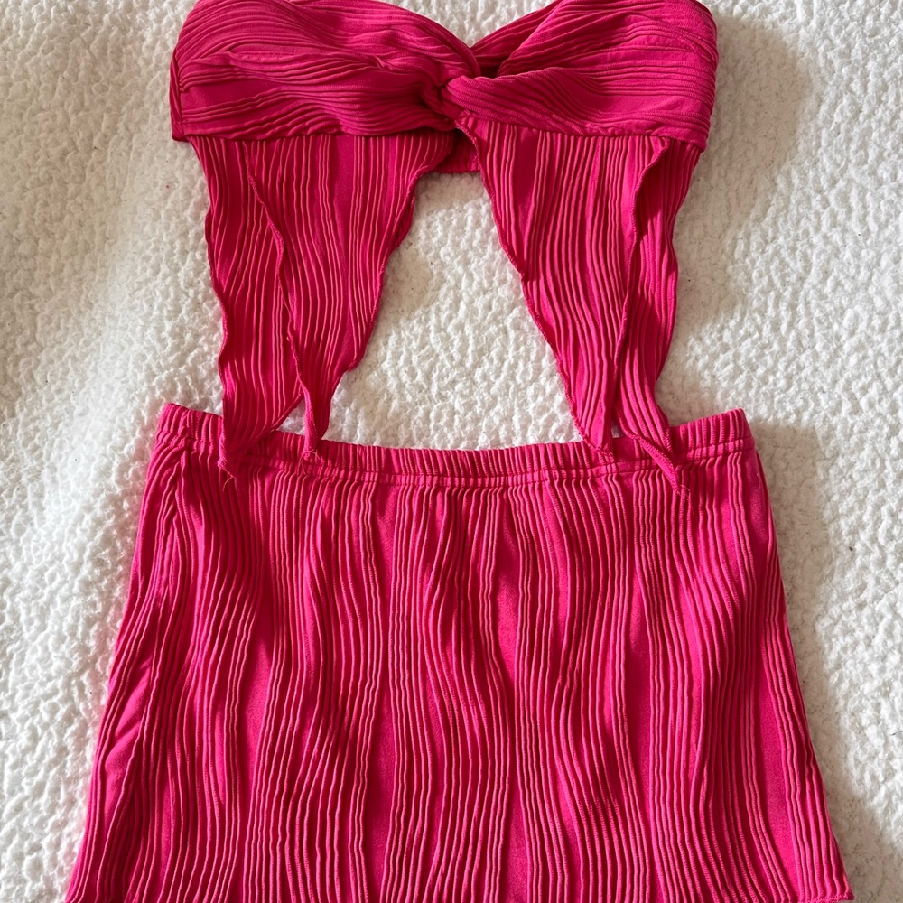 Pink 2-cord Outfit